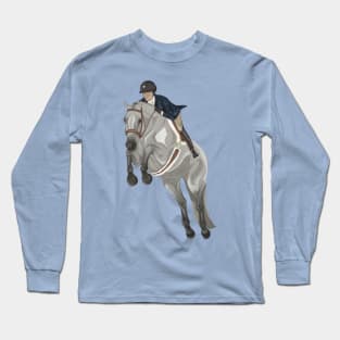 Dapple Grey Hunter Jumper Long Sleeve T-Shirt